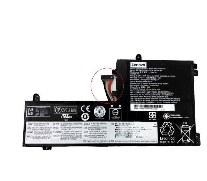 Original Battery Lenovo 5B10Q88555 5B10Q88560 4955mAh 57Wh Short Line